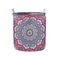 Pastel Mandala Bohemian Pattern Print Collapsible Laundry Basket
