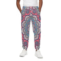 Pastel Mandala Bohemian Pattern Print Cotton Sweatpants