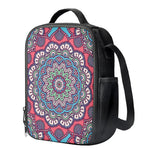 Pastel Mandala Bohemian Pattern Print Crossbody Lunch Bag