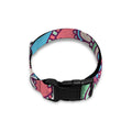 Pastel Mandala Bohemian Pattern Print Dog Collar