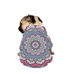 Pastel Mandala Bohemian Pattern Print Dog Zip Up Jacket