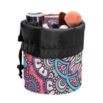 Pastel Mandala Bohemian Pattern Print Drawstring Makeup Bag