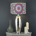 Pastel Mandala Bohemian Pattern Print Drum Lamp Shade