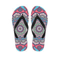 Pastel Mandala Bohemian Pattern Print Flip Flops