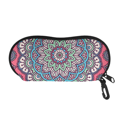 Pastel Mandala Bohemian Pattern Print Glasses Case