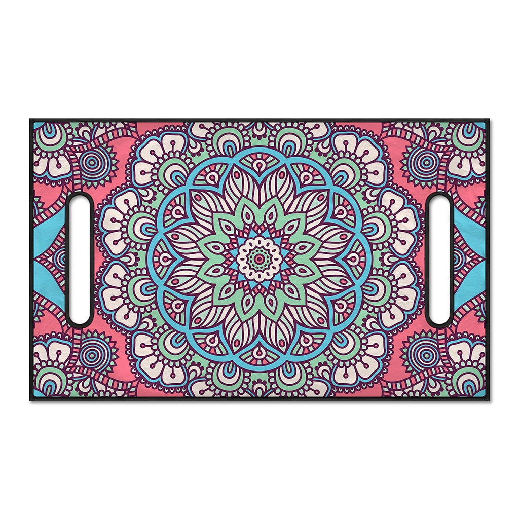 Pastel Mandala Bohemian Pattern Print Golf Cart Seat Cover
