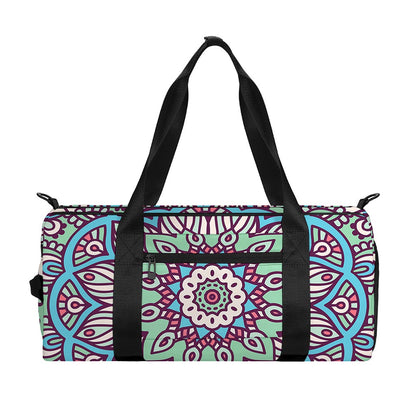 Pastel Mandala Bohemian Pattern Print Gym Bag