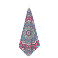 Pastel Mandala Bohemian Pattern Print Hand Towel