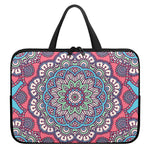 Pastel Mandala Bohemian Pattern Print Laptop Sleeve With Handle
