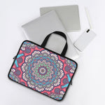 Pastel Mandala Bohemian Pattern Print Laptop Sleeve With Handle