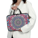 Pastel Mandala Bohemian Pattern Print Laptop Sleeve With Handle