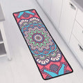 Pastel Mandala Bohemian Pattern Print Long Kitchen Mat