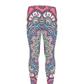 Pastel Mandala Bohemian Pattern Print Men's Leggings