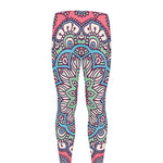 Pastel Mandala Bohemian Pattern Print Men's leggings