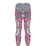 Pastel Mandala Bohemian Pattern Print Men's leggings