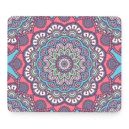 Pastel Mandala Bohemian Pattern Print Mouse Pad