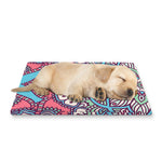 Pastel Mandala Bohemian Pattern Print Pet Cooling Mat Cover