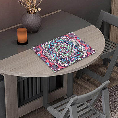 Pastel Mandala Bohemian Pattern Print Placemat