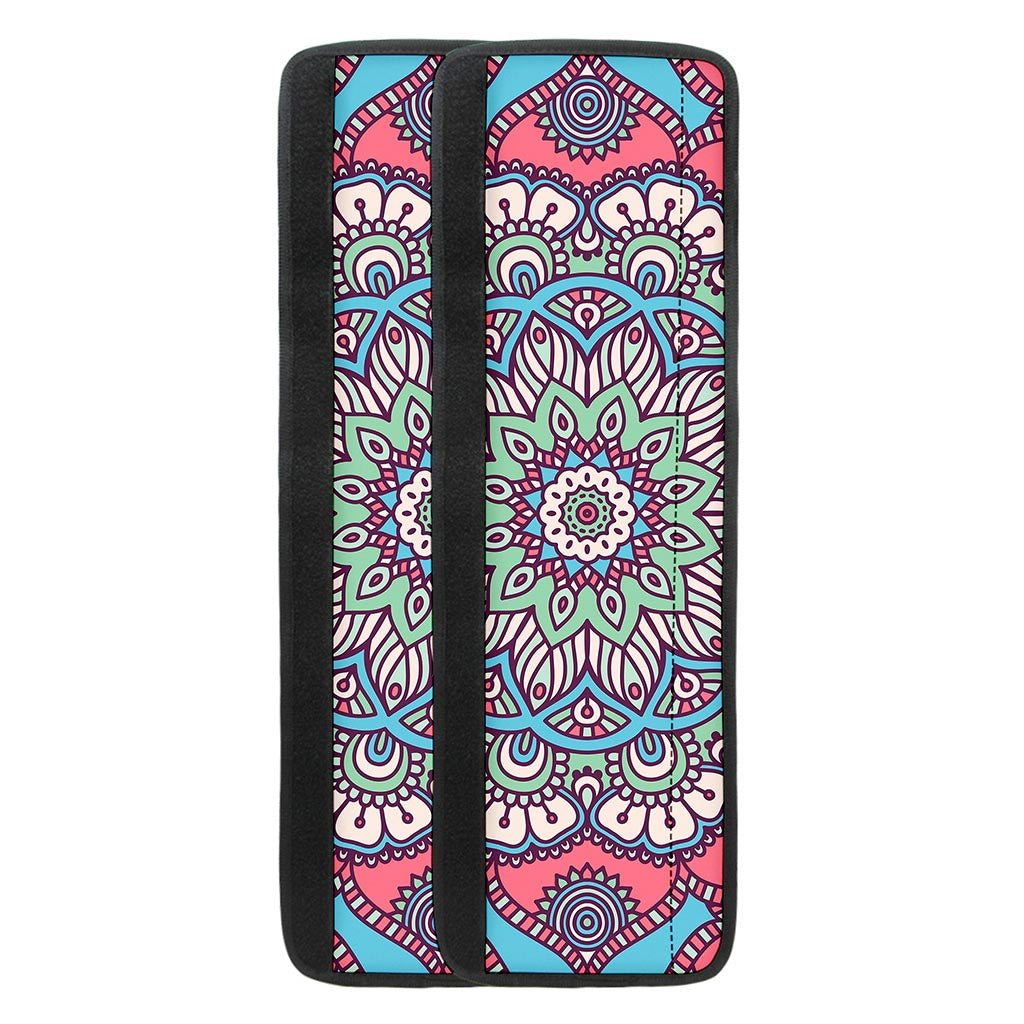 Pastel Mandala Bohemian Pattern Print Refrigerator Handle Covers