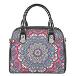 Pastel Mandala Bohemian Pattern Print Shoulder Handbag
