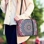 Pastel Mandala Bohemian Pattern Print Shoulder Strap Bible Bag