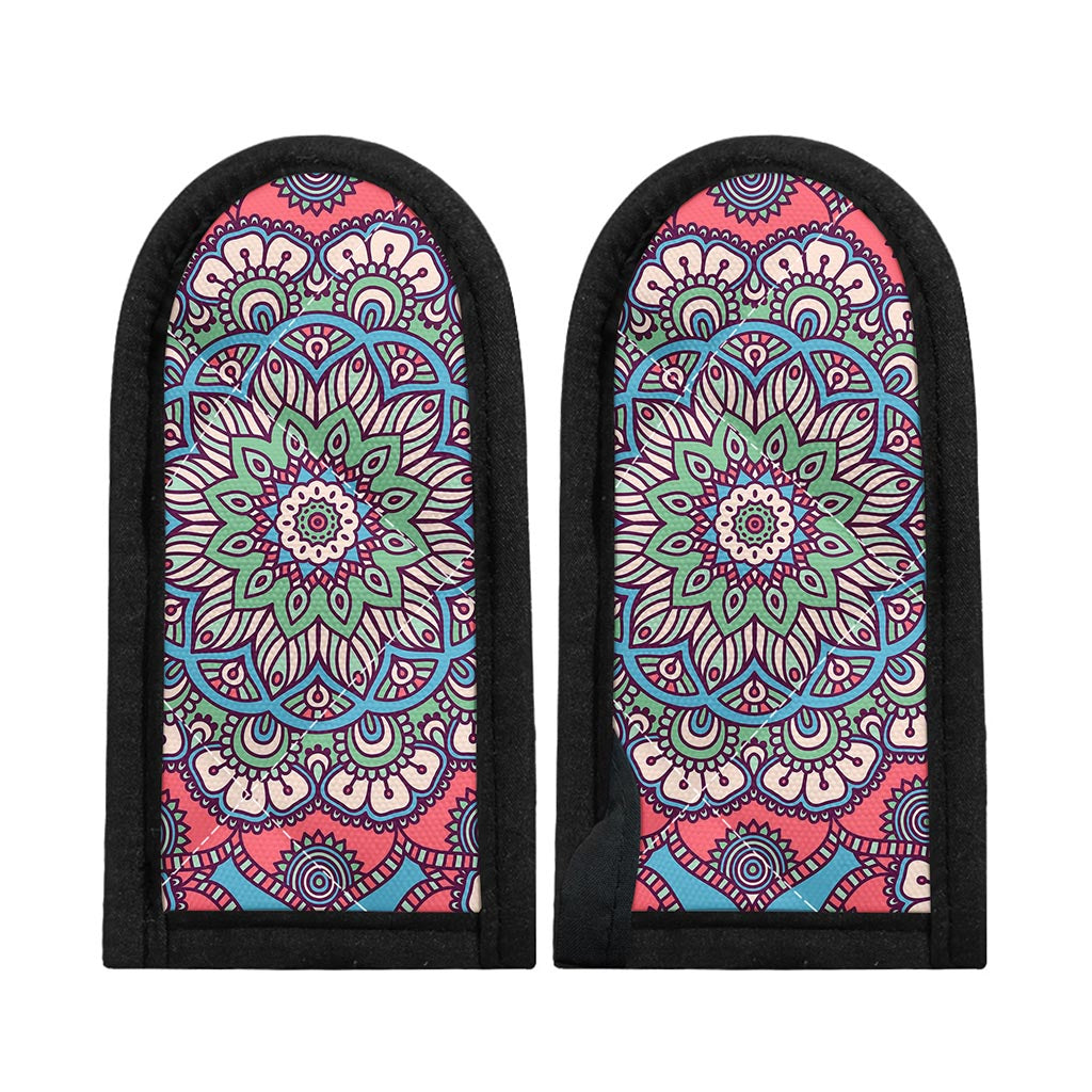 Pastel Mandala Bohemian Pattern Print Skillet Handle Cover