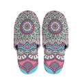 Pastel Mandala Bohemian Pattern Print Slippers