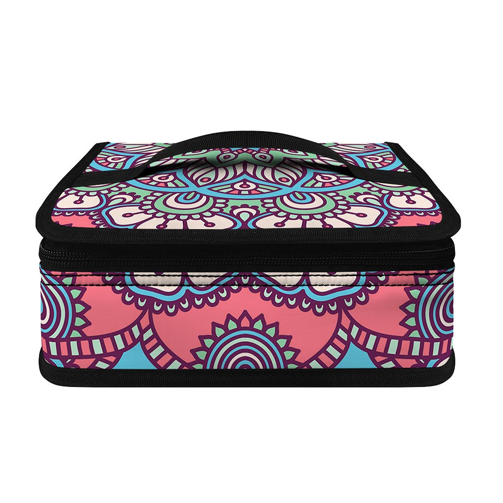 Pastel Mandala Bohemian Pattern Print Small Lunch Bag
