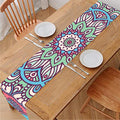 Pastel Mandala Bohemian Pattern Print Table Runner