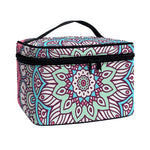 Pastel Mandala Bohemian Pattern Print Travel Makeup Bag