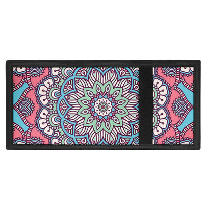 Pastel Mandala Bohemian Pattern Print Trifold Wallet
