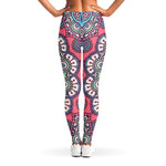 Pastel Mandala Bohemian Pattern Print Women's Leggings