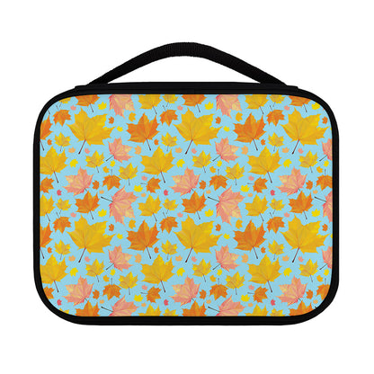 Pastel Maple Leaves Pattern Print Classic Bible Case