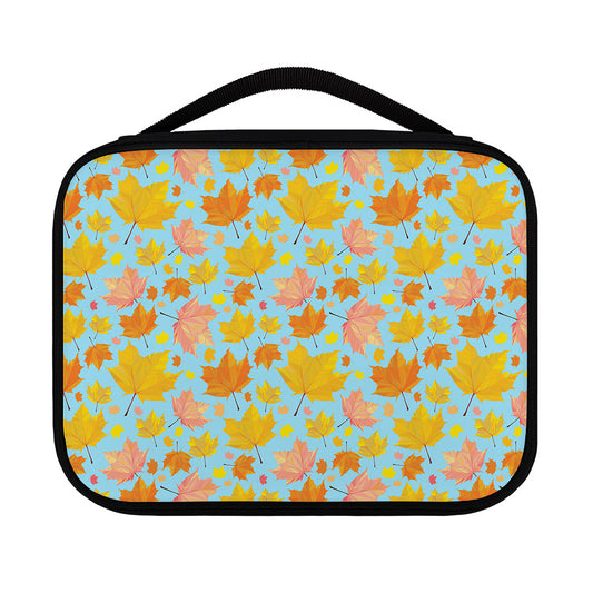Pastel Maple Leaves Pattern Print Classic Bible Case