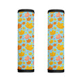 Pastel Maple Leaves Pattern Print Handle Covers