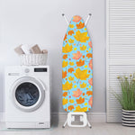 Pastel Maple Leaves Pattern Print Ironing Board Cover