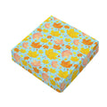 Pastel Maple Leaves Pattern Print Outdoor Seat Cushion Cover