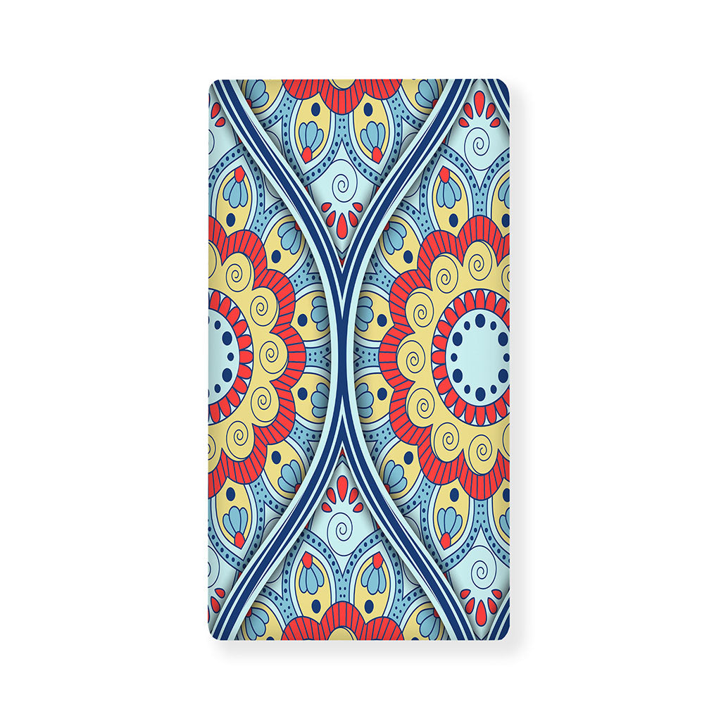 Pastel Ornament Mandala Print Baby Crib Sheet