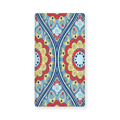 Pastel Ornament Mandala Print Baby Crib Sheet