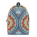 Pastel Ornament Mandala Print School Backpack