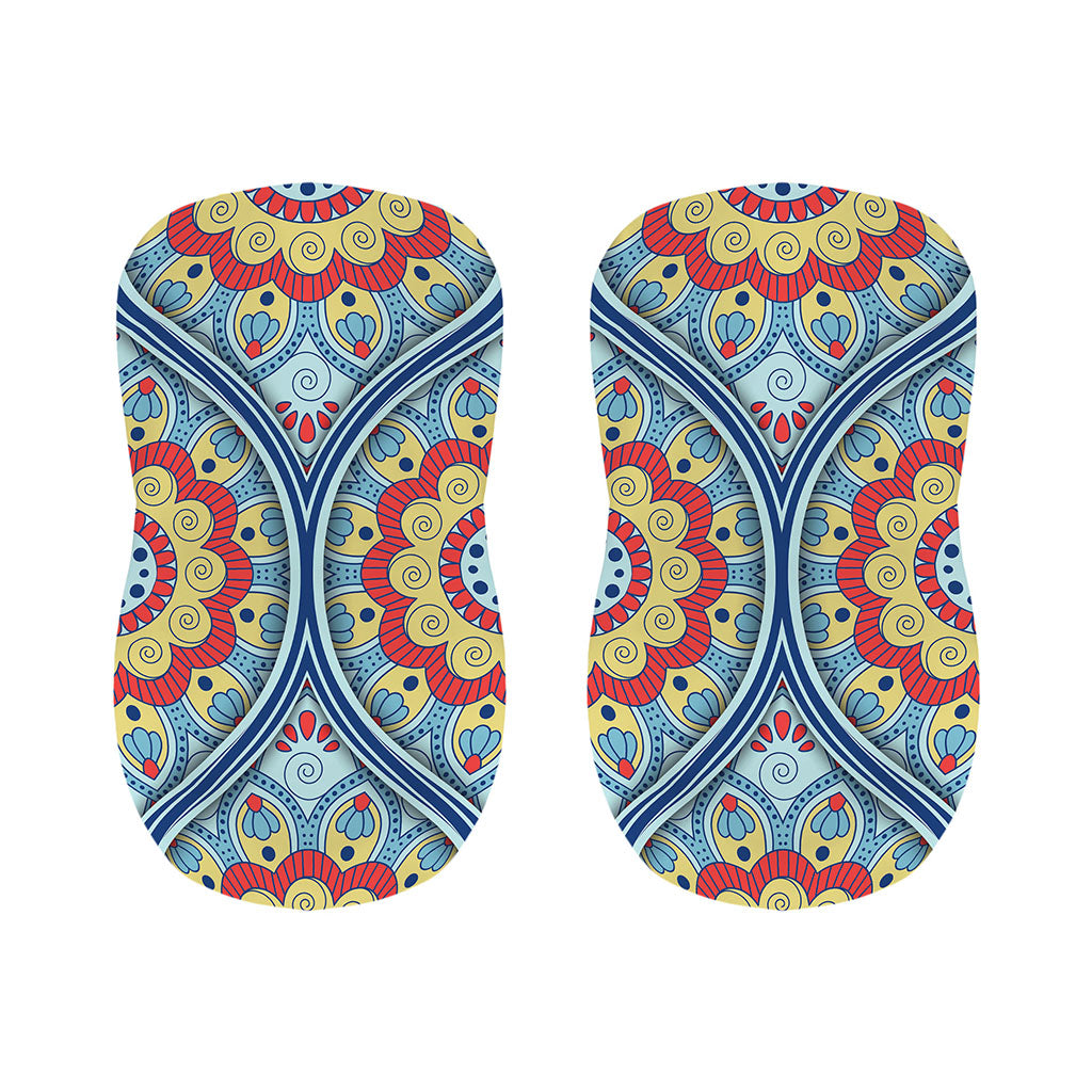 Pastel Ornament Mandala Print Bar Stool Covers
