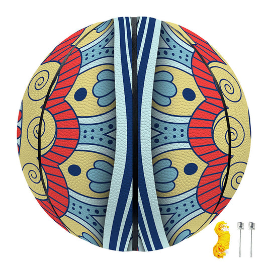 Pastel Ornament Mandala Print Basketball