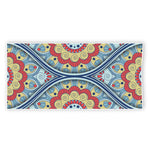 Pastel Ornament Mandala Print Beach Towel