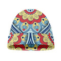Pastel Ornament Mandala Print Beanie