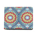 Pastel Ornament Mandala Print Bifold Wallet