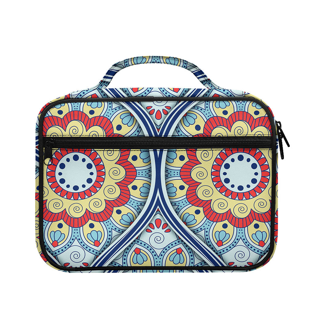 Pastel Ornament Mandala Print Briefcase Bible Bag