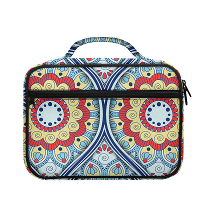 Pastel Ornament Mandala Print Briefcase Bible Bag