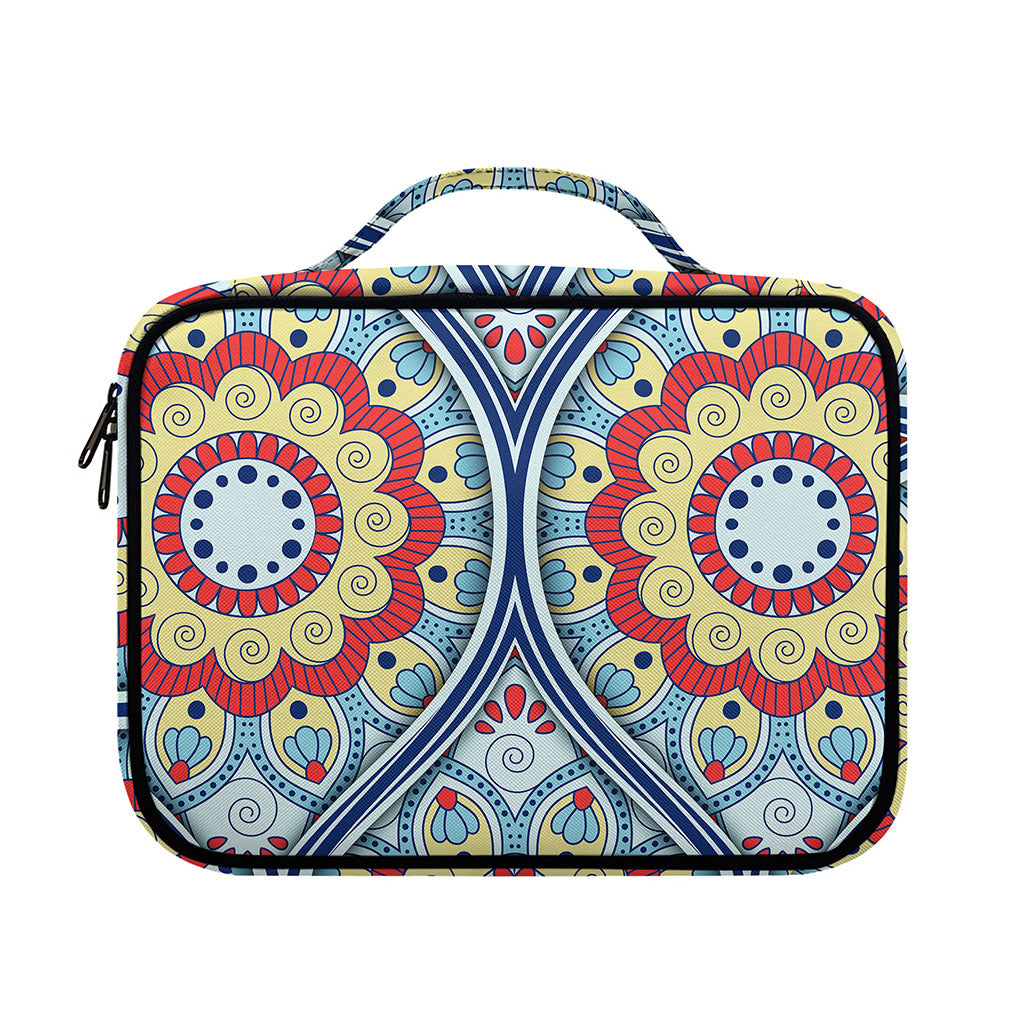 Pastel Ornament Mandala Print Briefcase Bible Bag