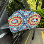 Pastel Ornament Mandala Print Car Side Mirror Covers
