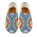 Pastel Ornament Mandala Print Casual Shoes